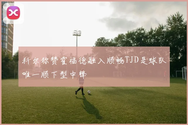 科尔称赞霍福德融入顺畅TJD是球队唯一顺下型中锋